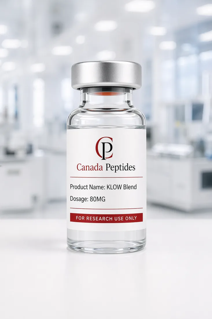 Klow Blend 80mg research product vial