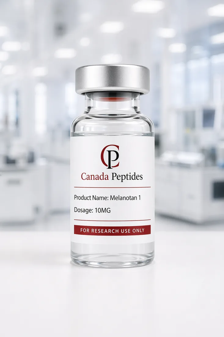 Melanotan 1 10mg research product vial