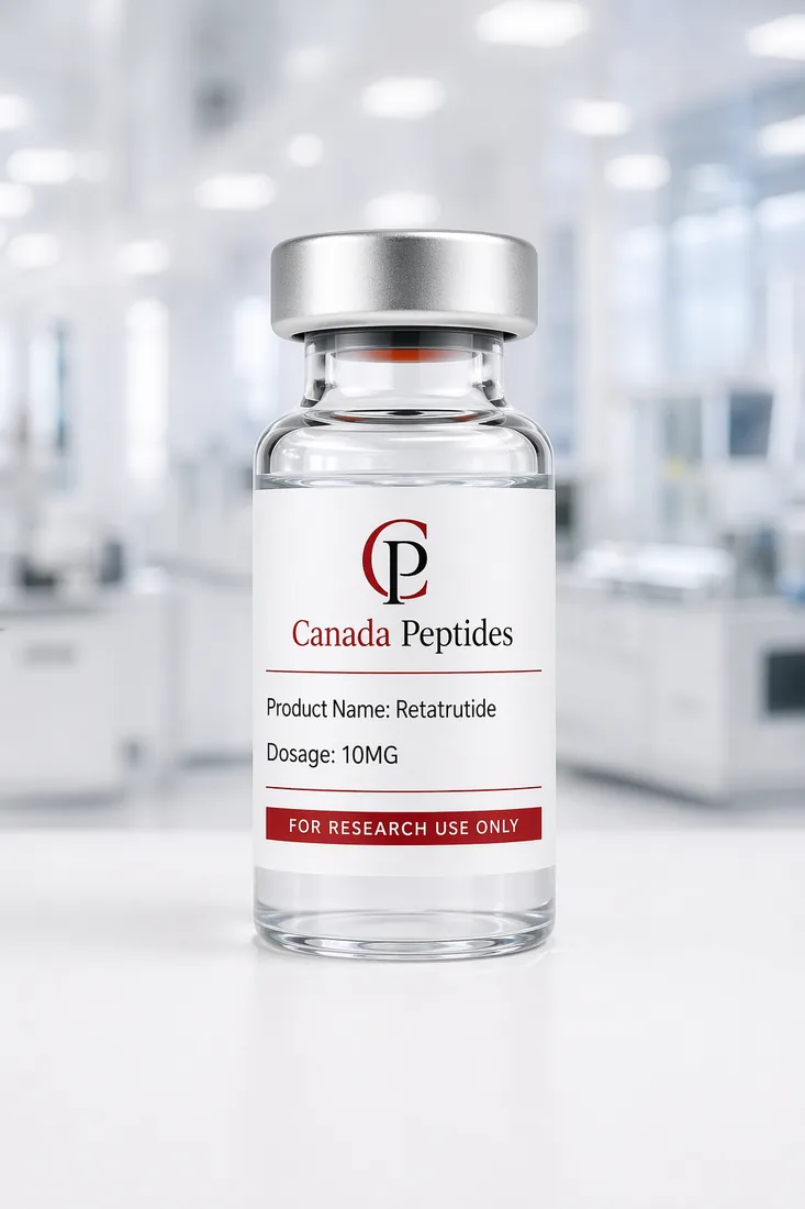Retatrutide 10mg research product vial